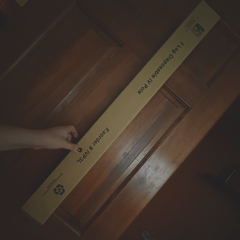 3-Leg Disposable IV Pole
